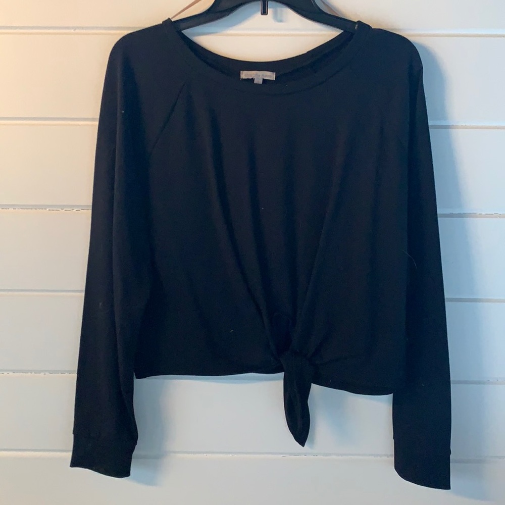 Long sleeve crop